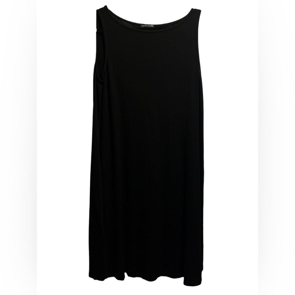 Eileen Fisher Classic Black tank  Dress medium